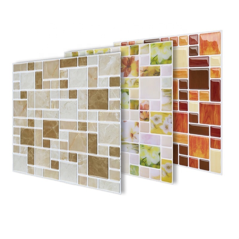 2022Peel and Stick Backsplash for Kitchen/Bath Mosaic Smart Art Tile DIY (5~10pcs per pack)