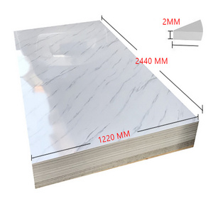 Hot-Selling Artificial Marble Wallboard Polished Glaze UV Marble Appearance Panel Wall tile Home Decoration