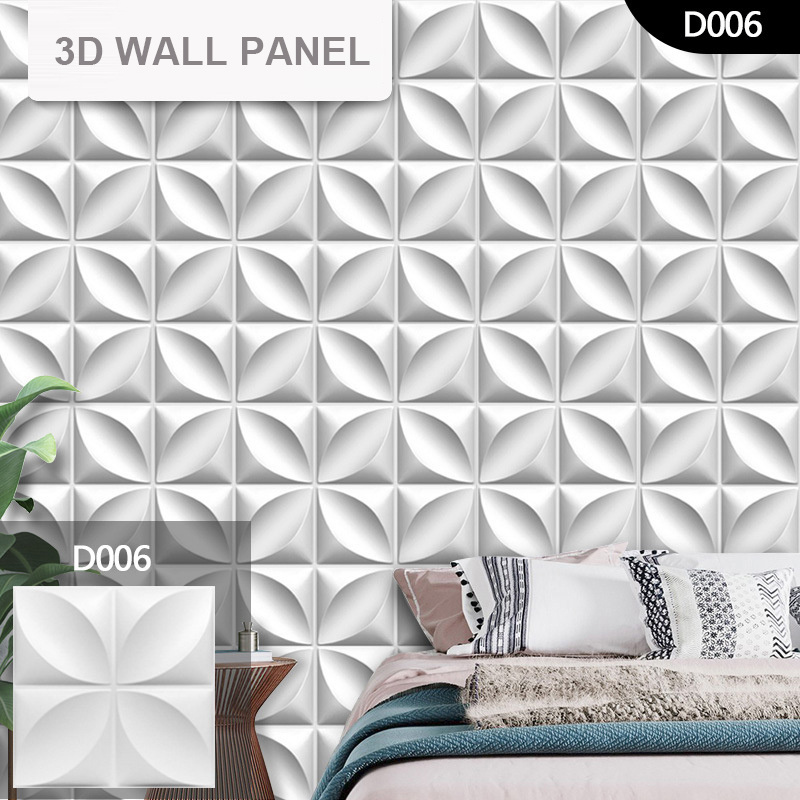 Eco-friendly PVC board durable home 3D decorative wall panel for exterior interior wall