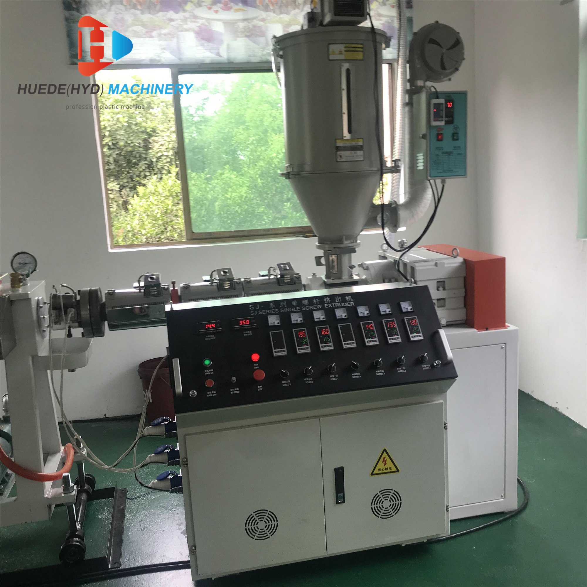 PVC TPE Sealing Strip Rubber Tube Profile Production Extrusion Machine Line