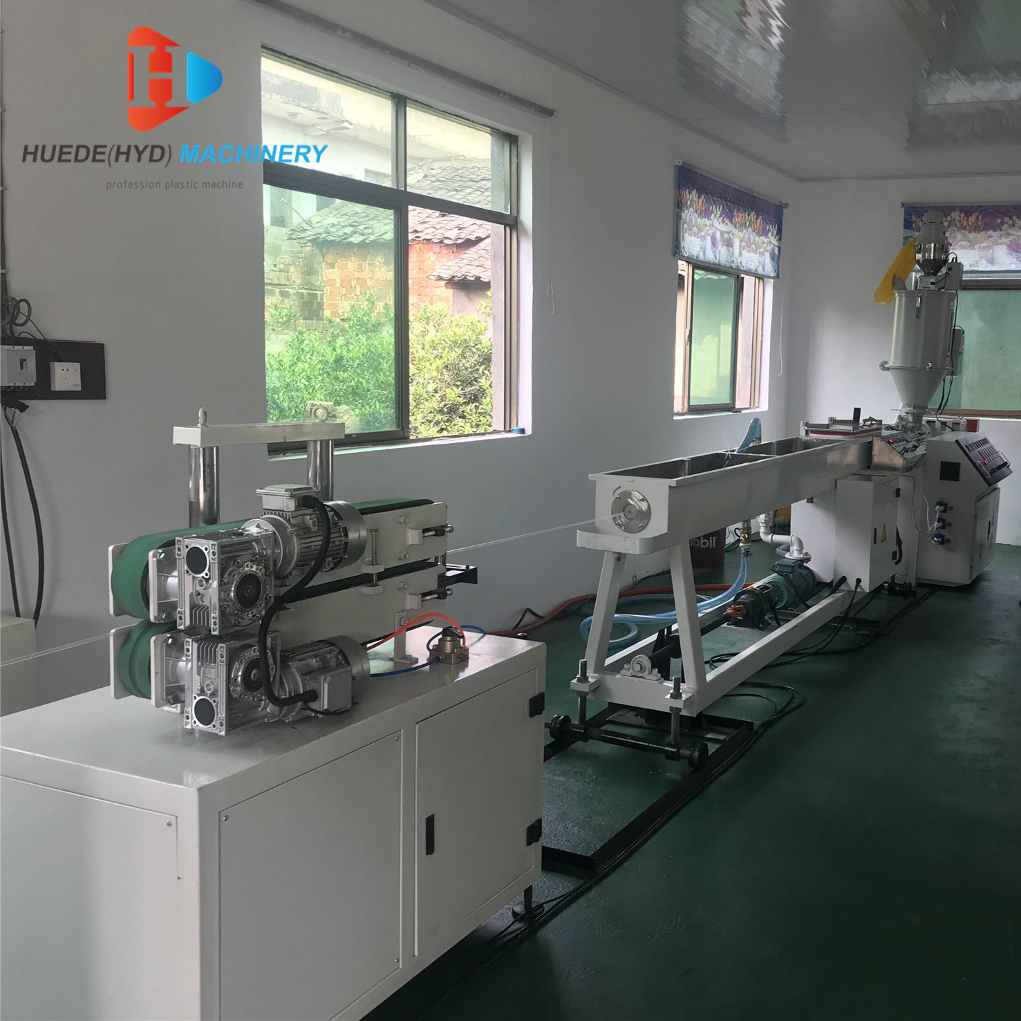 PVC TPE Sealing Strip Rubber Tube Profile Production Extrusion Machine Line