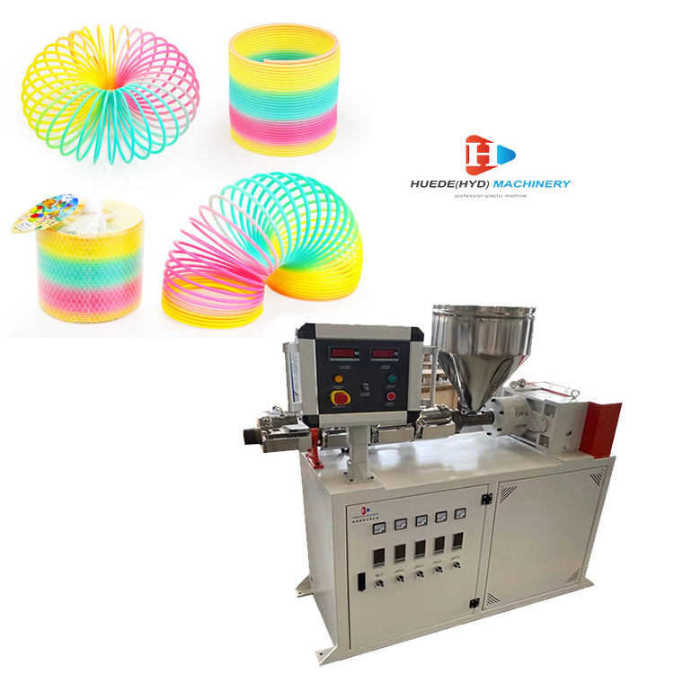 Rainbow circle toy making machine Colorful Coil Fidget making machine  Toys Magic Spring Rainbow making machine