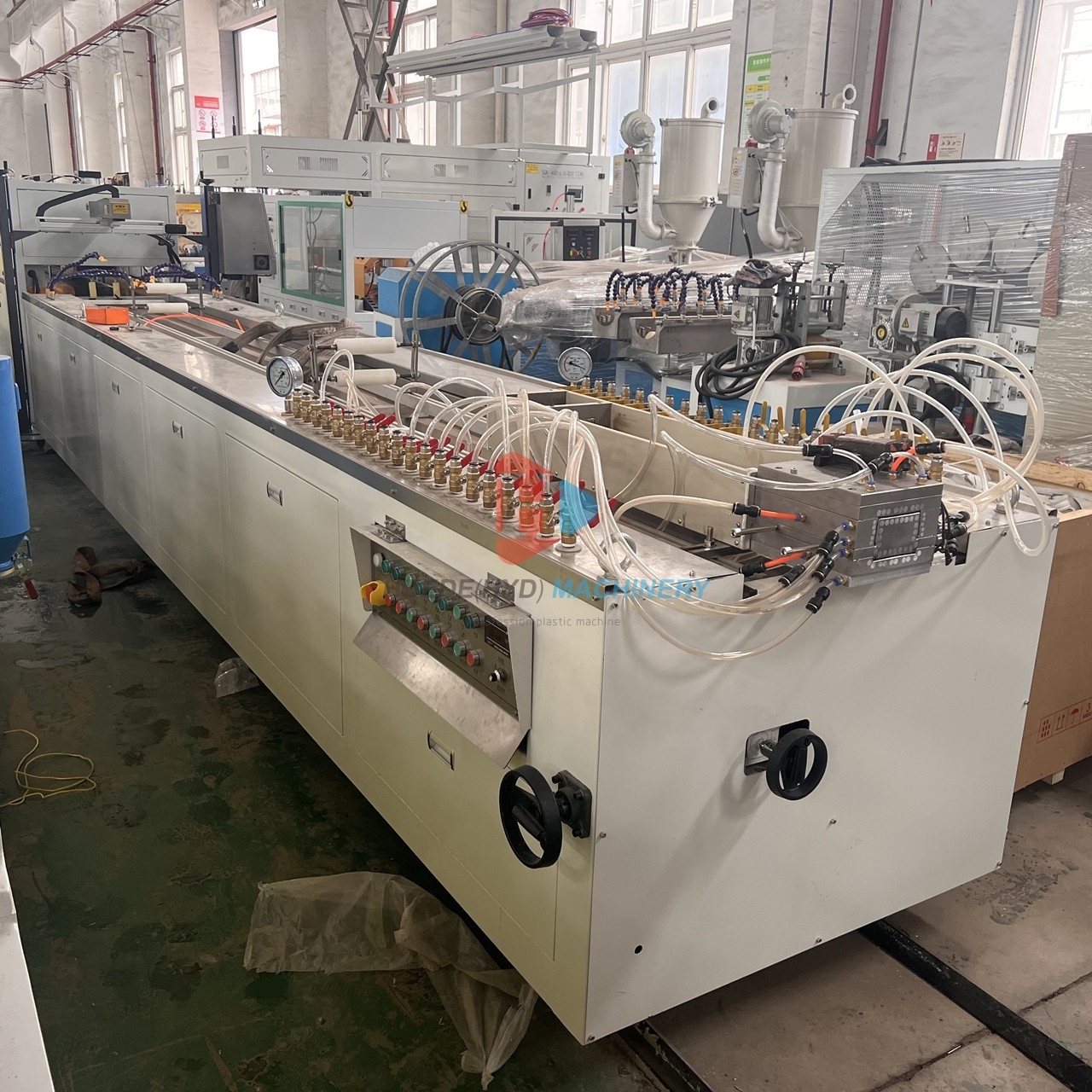 UPVC PVC window Profile Making Machine / Extrusion  machine Production line