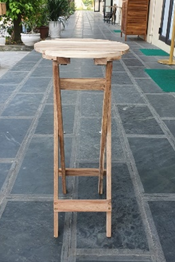 Ready to Export Wooden Round Side Table Made of solid acacia wood with high standard friendly Top Sale