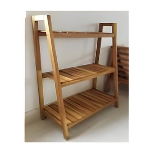 4 Tiers A Rack Made of Acacia Wood Premium Quality Top Sale Provided by Vietnam Supplier Cheap Price