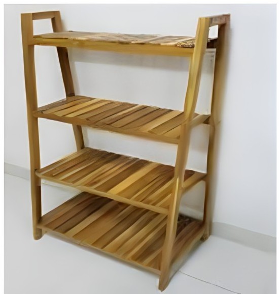 4 Tiers A Rack Made of Acacia Wood Premium Quality Top Sale Provided by Vietnam Supplier Cheap Price