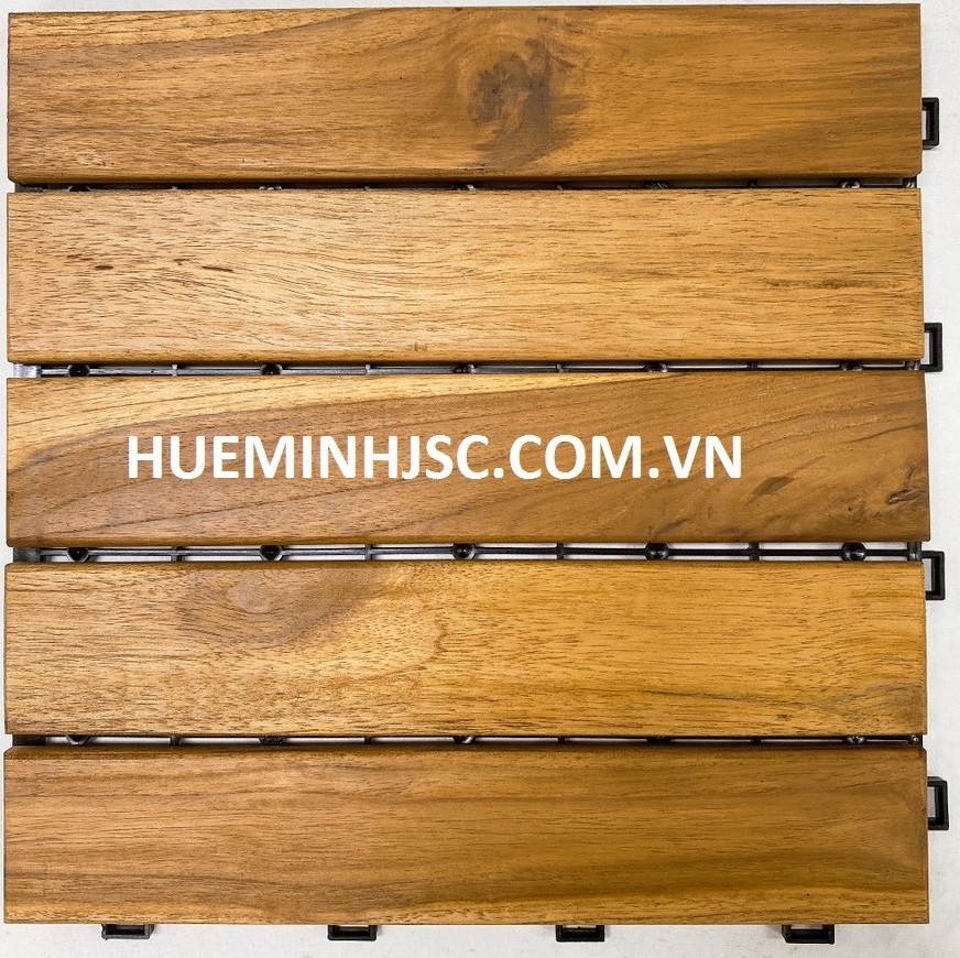 Factory price Teak wooden decking tiles easy to assemble environmentally friendly