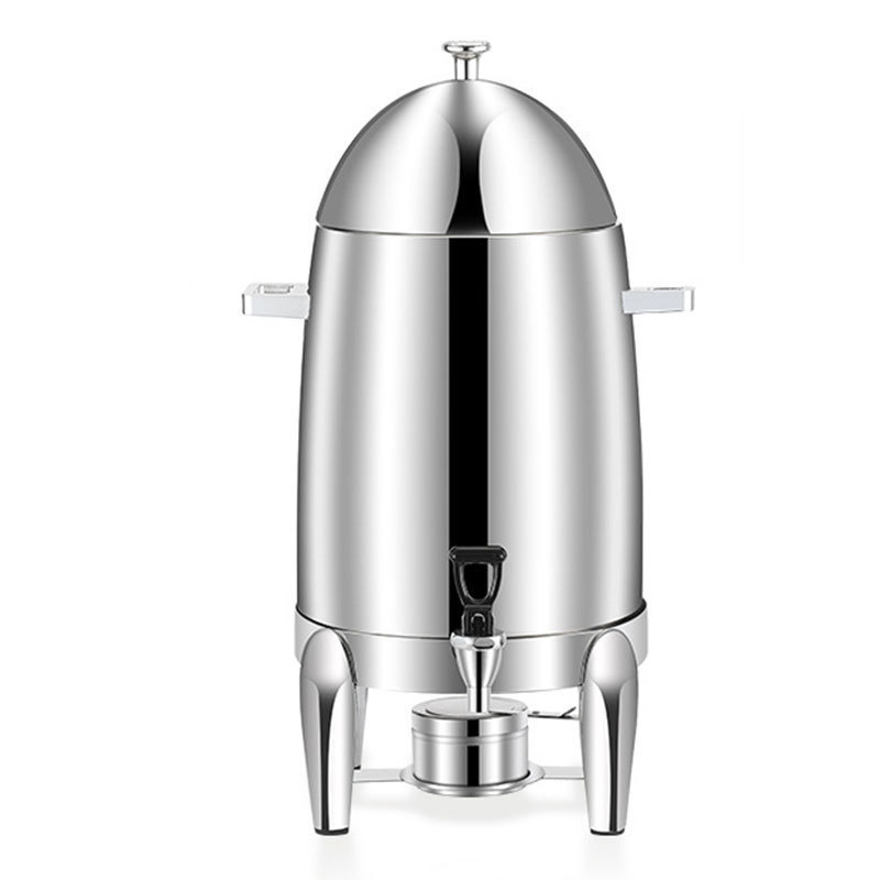 New High Quality 19 liters Stainless Steel Silver Plating Coffee Urn 3 Gallon luxury Chafer Urn