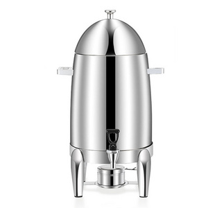 New High Quality 19 liters Stainless Steel Silver Plating Coffee Urn 3 Gallon luxury Chafer Urn