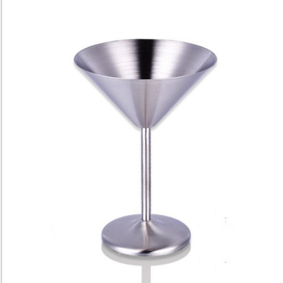 2023 New wine cocktail cups goblet tool stainless steel mugs wedding party drinking cocktail cup stainless steel wine goblet