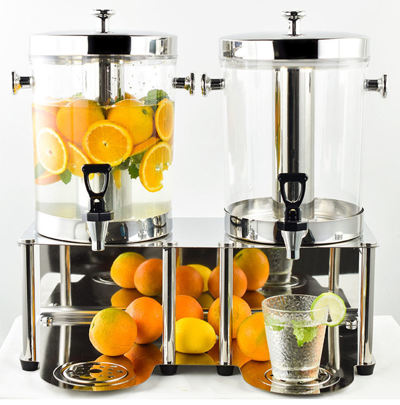 2023 Party fruit juice cooling automatic bar liquor dispenser machine disposable carbonated soft  drink dispenser with ice tap