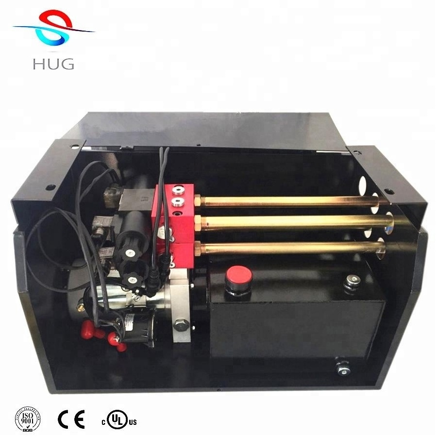 Electric hydraulic parts 24v power pack double action hydraulic power unit for tailgate lift