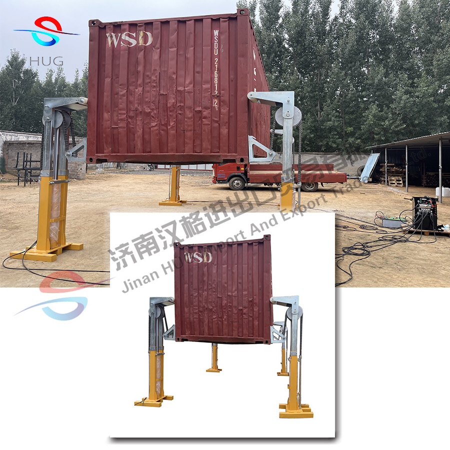 Shipping container hydraulic lift 20ft shipping container house 40 ft shipping container