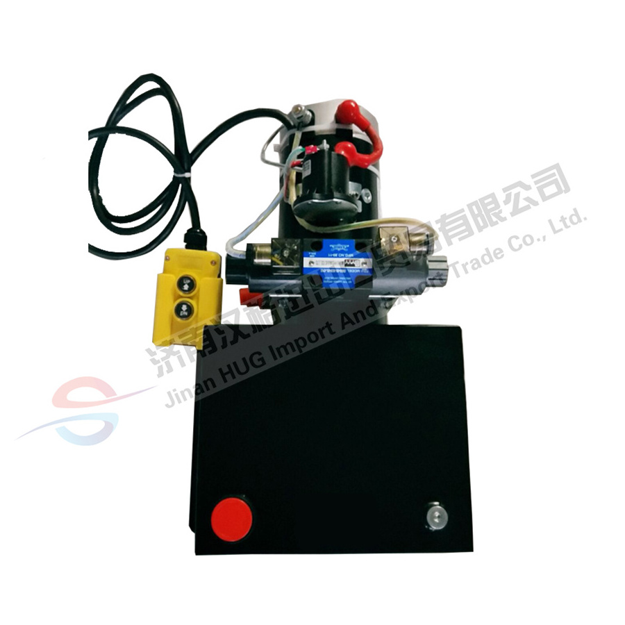 Professional manufacturer 12V 24V DC hydraulic power unit for dump trailer