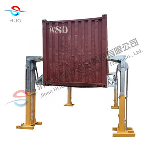 Container House Shipping Container Hydraulic Lifting Jacks with Hydraulic Power Unit