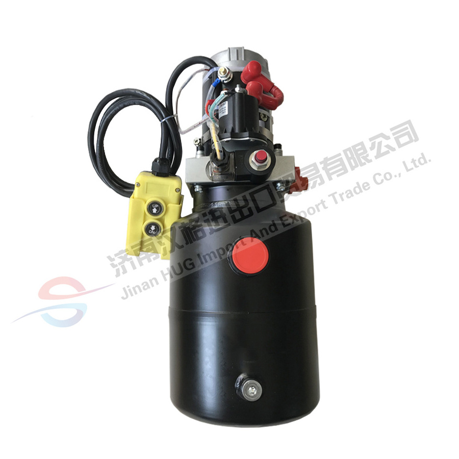 Professional manufacturer 12V 24V DC hydraulic power unit for dump trailer