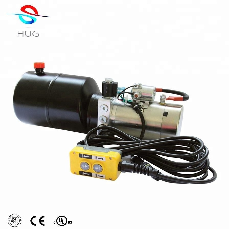 Professional manufacturer 12V 24V DC hydraulic power unit for dump trailer