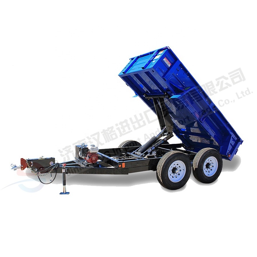 8000lb High quality dump truck trailers use scissor kit 12 ton hydraulic dump bed hoist