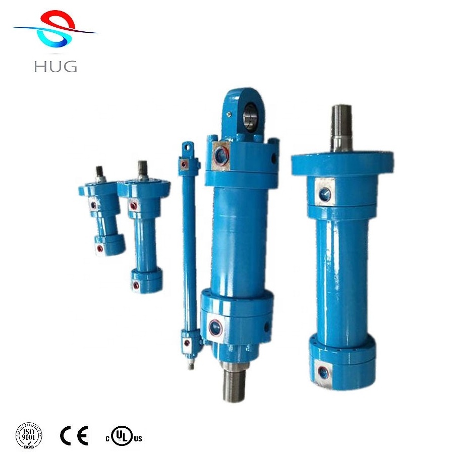 Hydraulic electric piston with pump double acting telescopic press cylinders fully manual hand 50 ton pistons mini cylinder