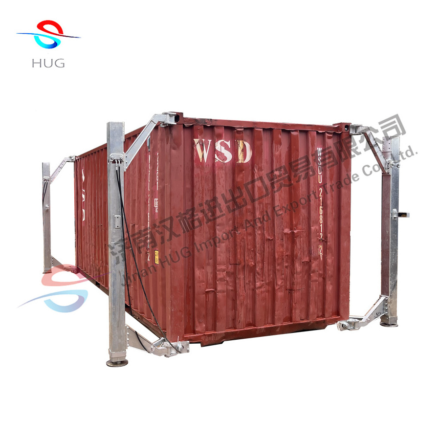 Customized house lifting jack system container 4 jacks lifting for container