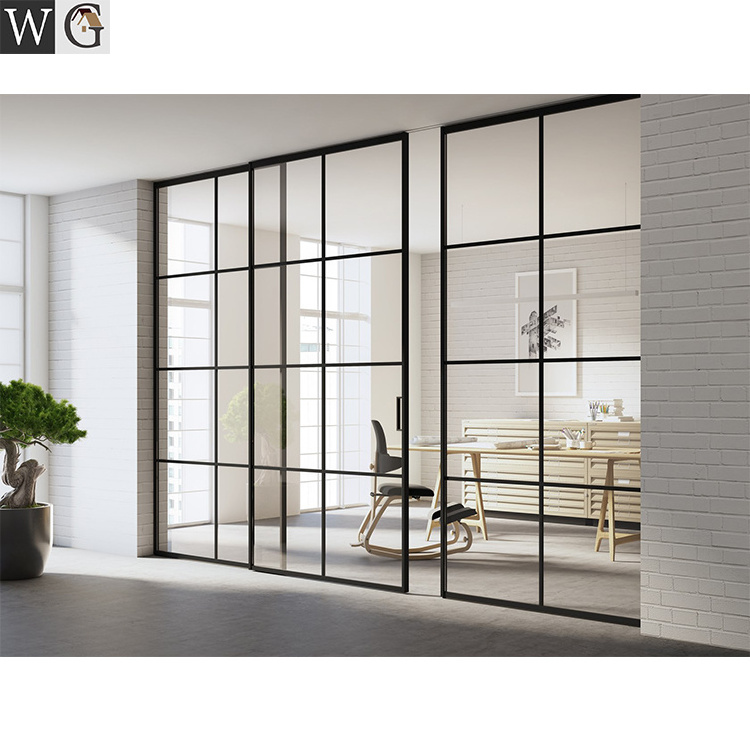 2019 modern house security aluminium glass sliding door for villa housing residential