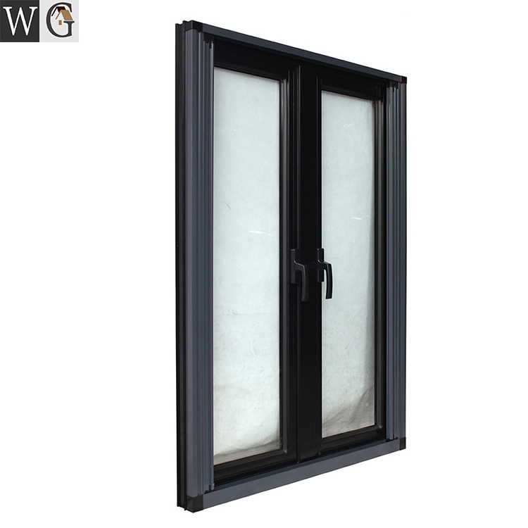 double glass  blind insert handle  key cill casement window