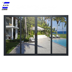 interior exterior used aluminum sliding door high quality