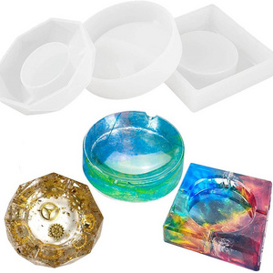 2020 New   Epoxy Silicone Ashtray Casting Resin Silicone Molds