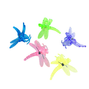 Garden Accessories Colorful Plant Support Butterfly&dragonfly Orchid Plastic Garden Plant Clips