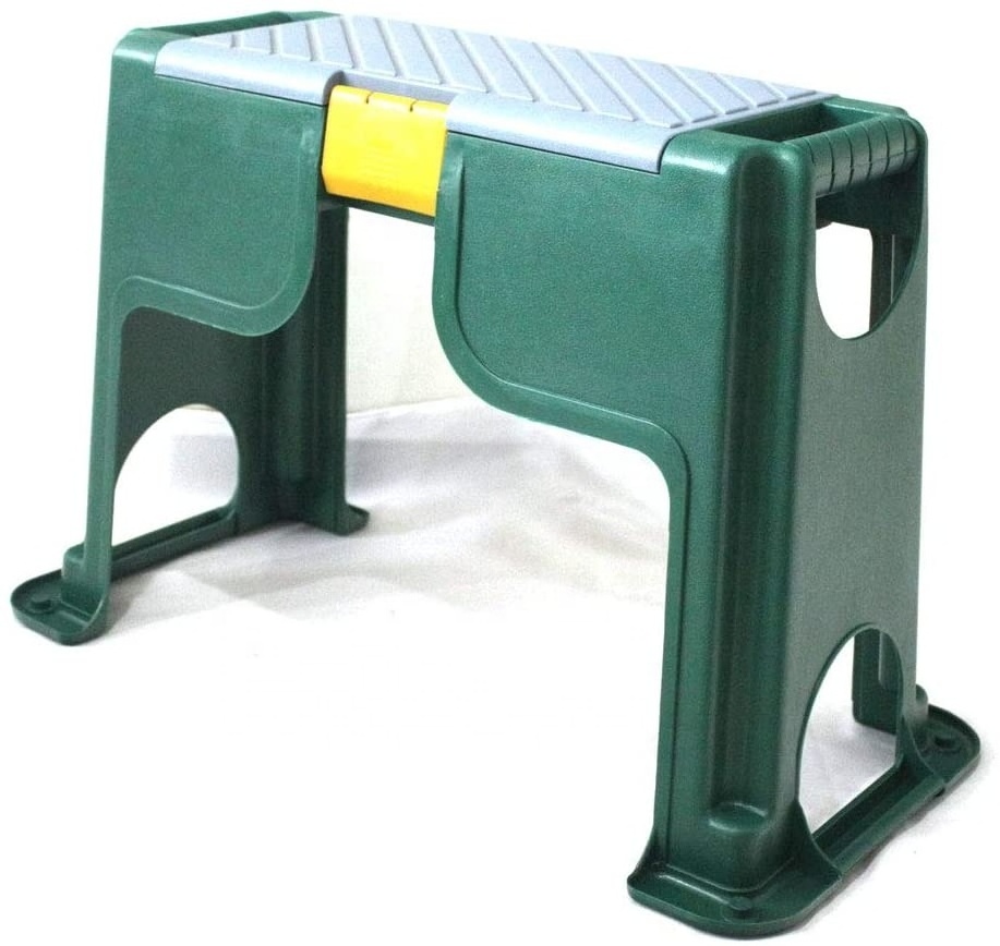 Plastic Stool Foam Kneeling Garden Kneeler Seat with Tool Storage Box