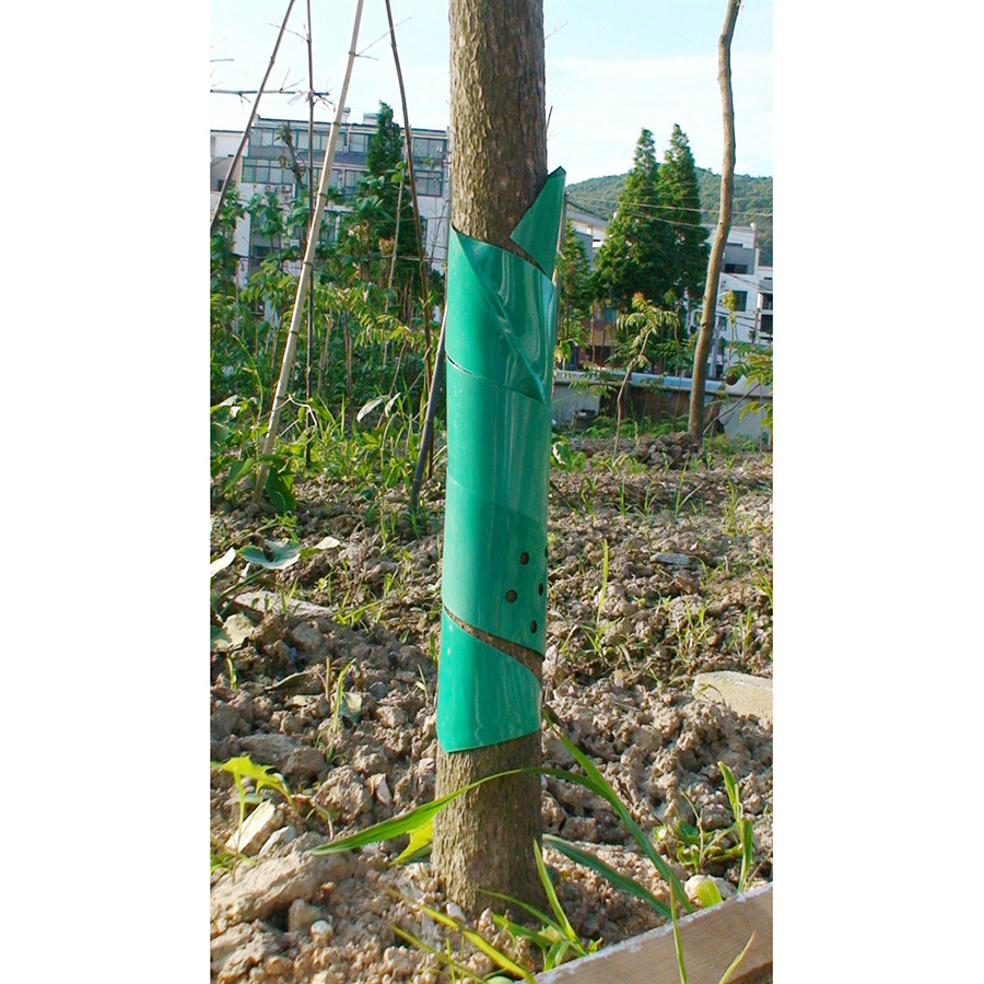 Garden Tree Protector Durable and Stable Plastic Garden PVC Spiral Tree Guard