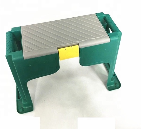 Plastic Stool Foam Kneeling Garden Kneeler Seat with Tool Storage Box