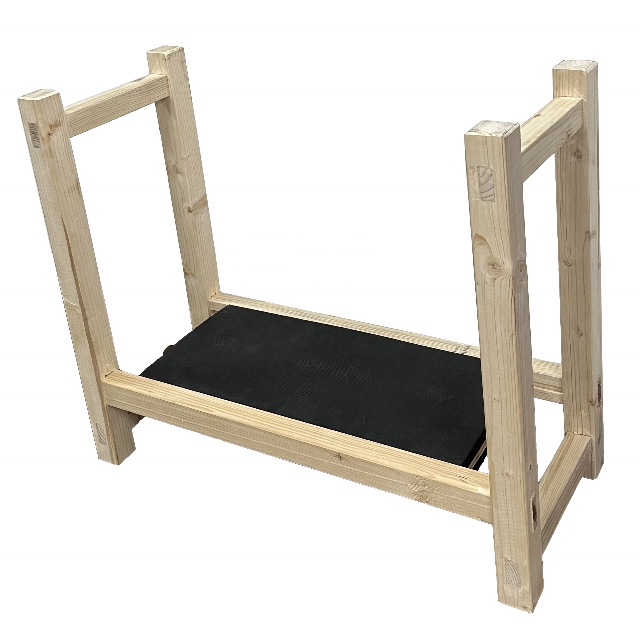 Easy Assembly Foldable 3 Adjustable Height Wooden Garden Kneeler and Seat with EVA Foam Knee Pad