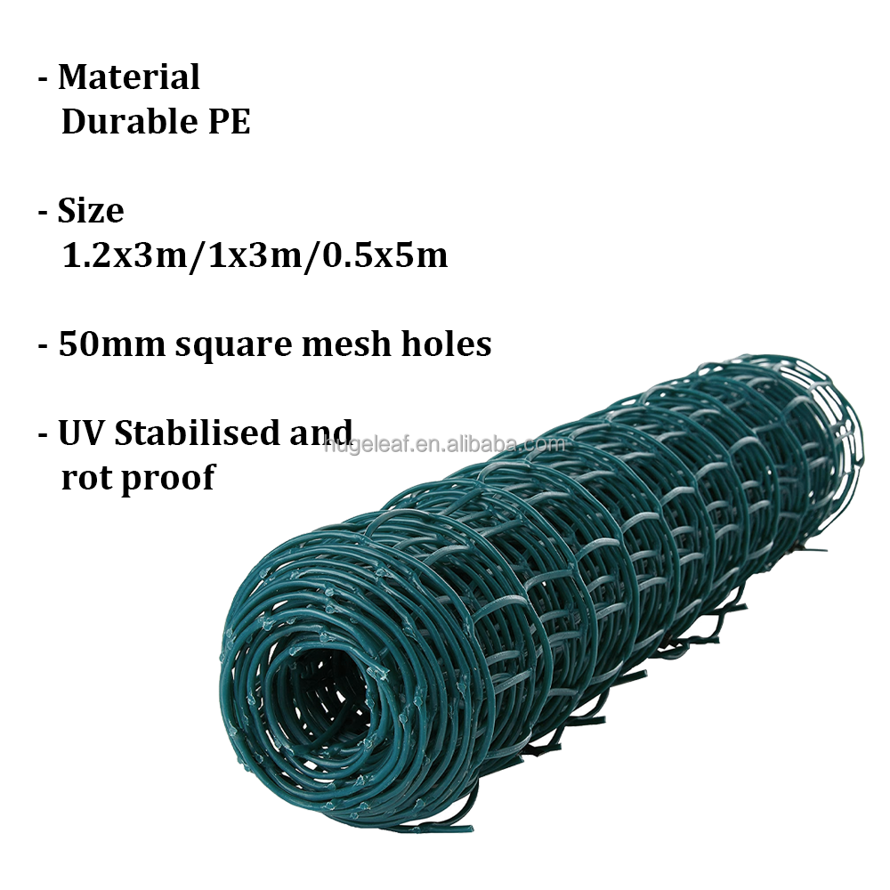 Plant Climbing Support Net Reusable Tree Guard Outdoor Plastic Garden Mesh Fence