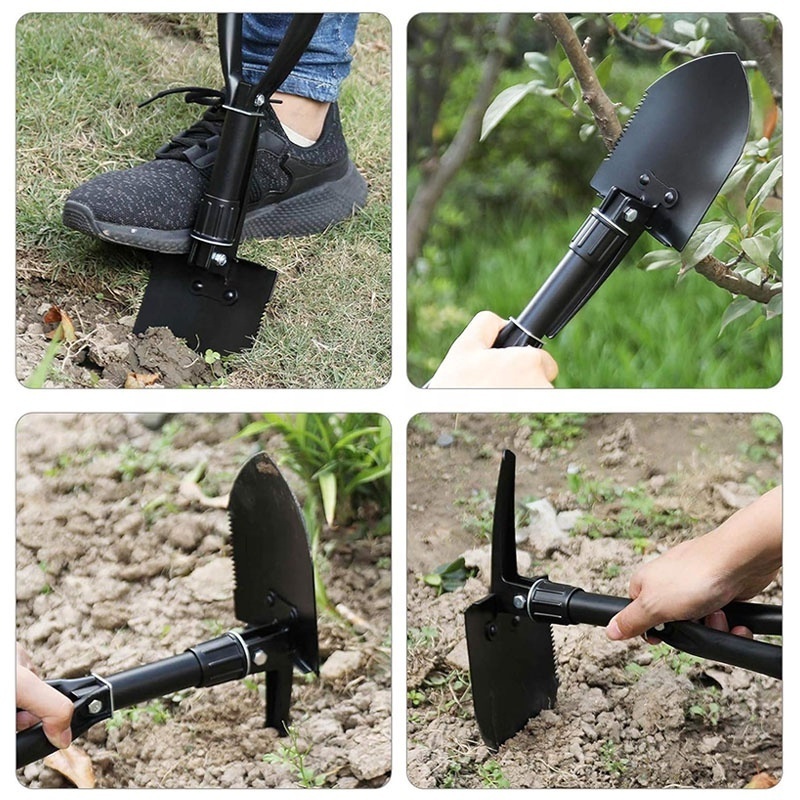 Multi-Function Garden Spades Folding Survival Camping Shovel for outdoor