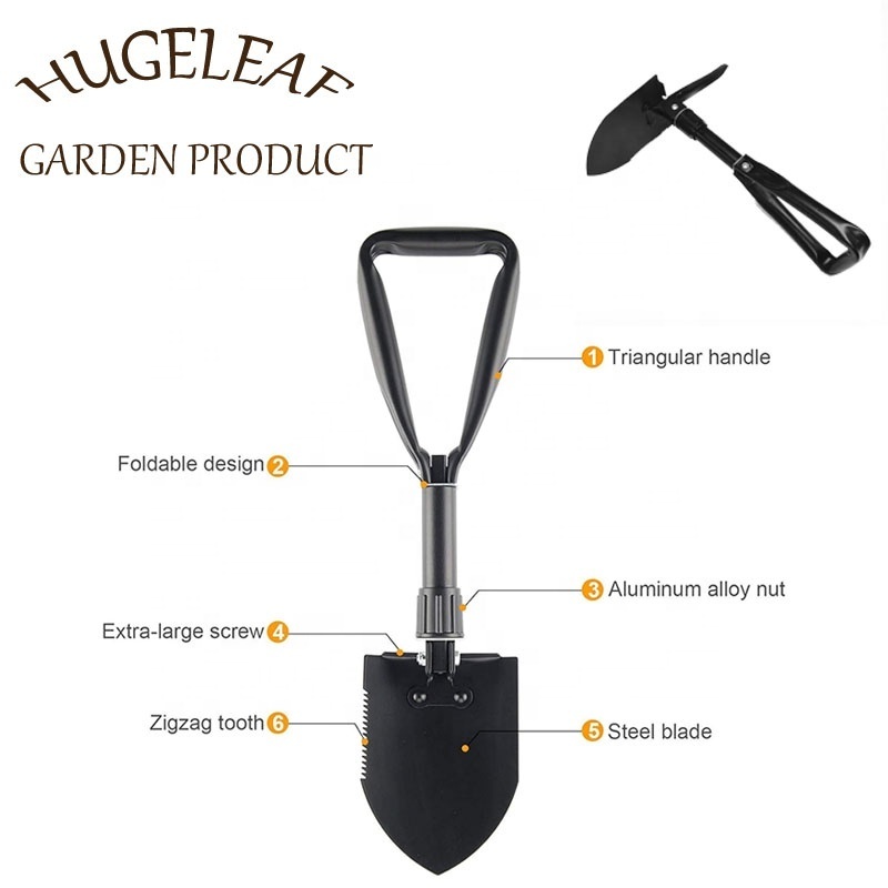 Multi-Function Garden Spades Folding Survival Camping Shovel for outdoor