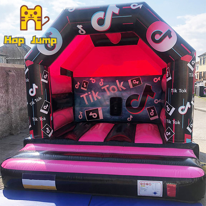 Inflatable bounce house Tik Tok commercial party rent PVC jumping castle bounce house tiktok bouncer