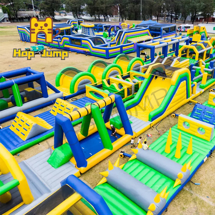 Kids outdoor playing games inflatable bouncy playground jeux gonflables fun city jumping castle amusement park