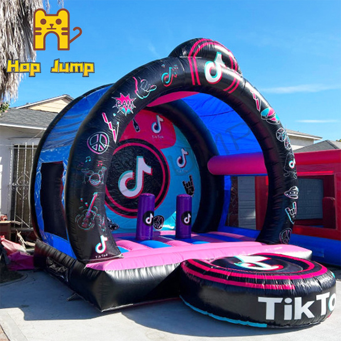 Inflatable bounce house Tik Tok commercial party rent PVC jumping castle bounce house tiktok bouncer