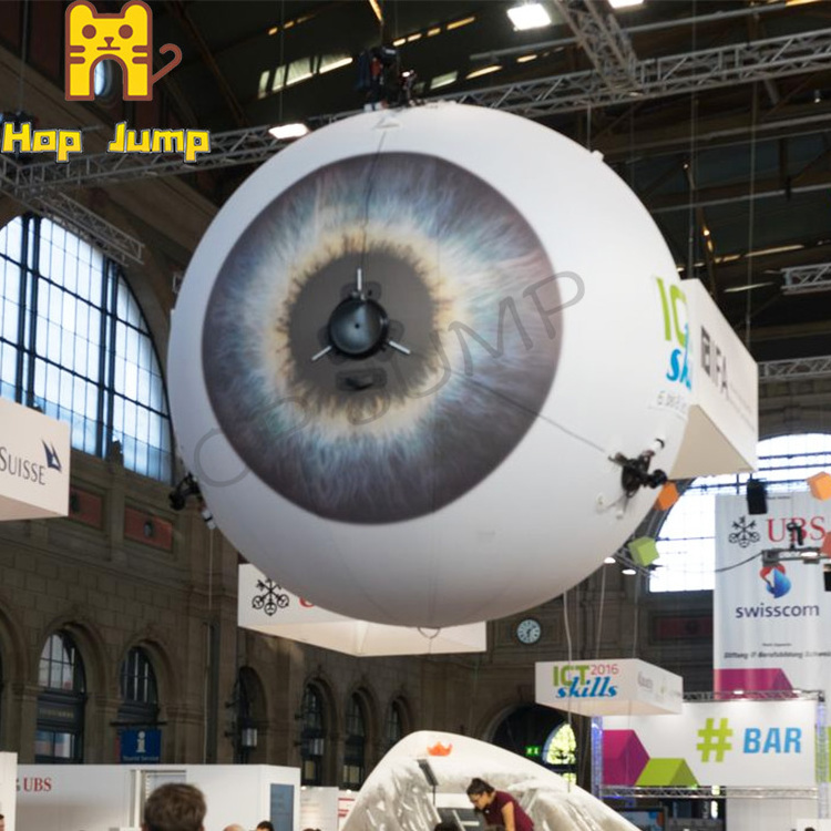 Outdoor advertising inflatable helium balloon eye balloon giant inflatable eyeball