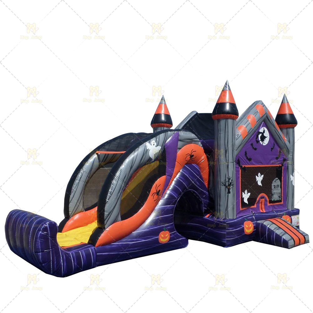 Hot sale commercial jumping bouncer house combo inflatable bouncy castle with water slide