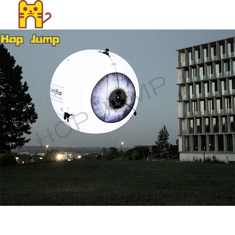 Outdoor advertising inflatable helium balloon eye balloon giant inflatable eyeball