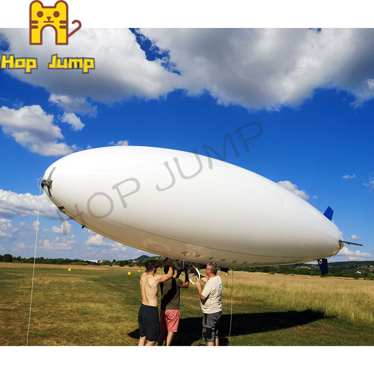 Remote Control Inflatable Helium Blimp Helium Balloon , RC Zeppelin Airship , Remote Control Advertising Blimp