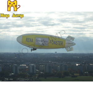 Remote Control Inflatable Helium Blimp Helium Balloon , RC Zeppelin Airship , Remote Control Advertising Blimp