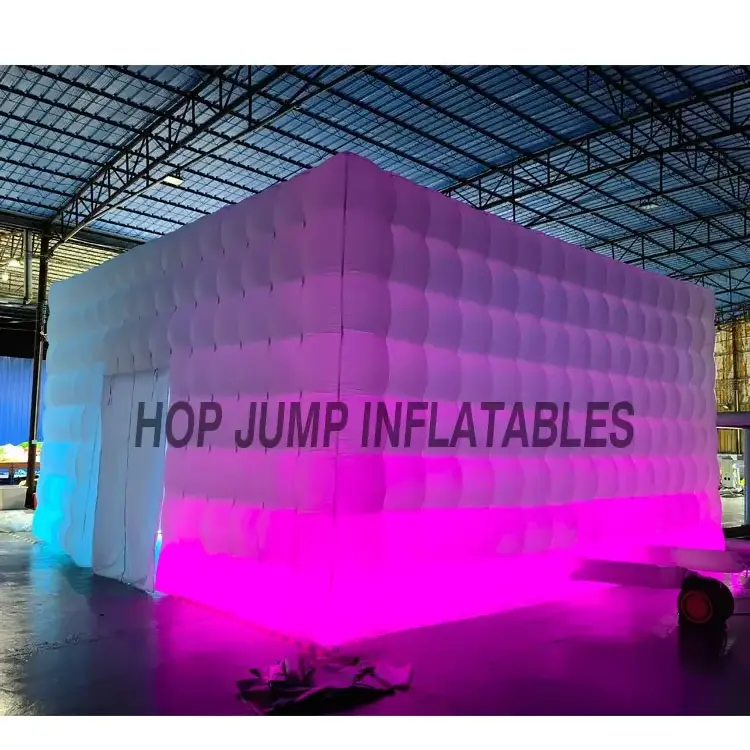 Custom Size Large pvc Advertising Led Light Inflatable Igloo Air Dome Tent Party Inflatable Igloo For Sale