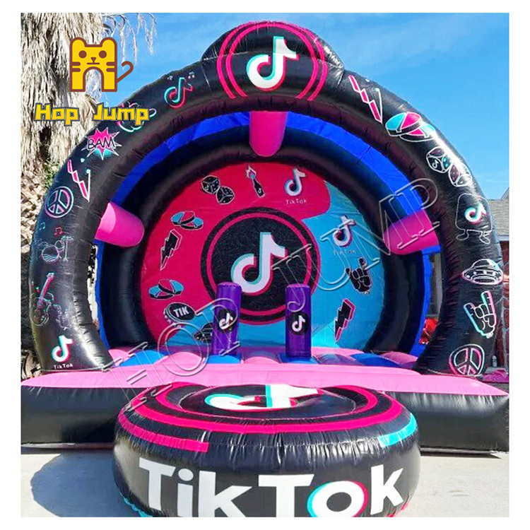 Inflatable bounce house Tik Tok commercial party rent PVC jumping castle bounce house tiktok bouncer