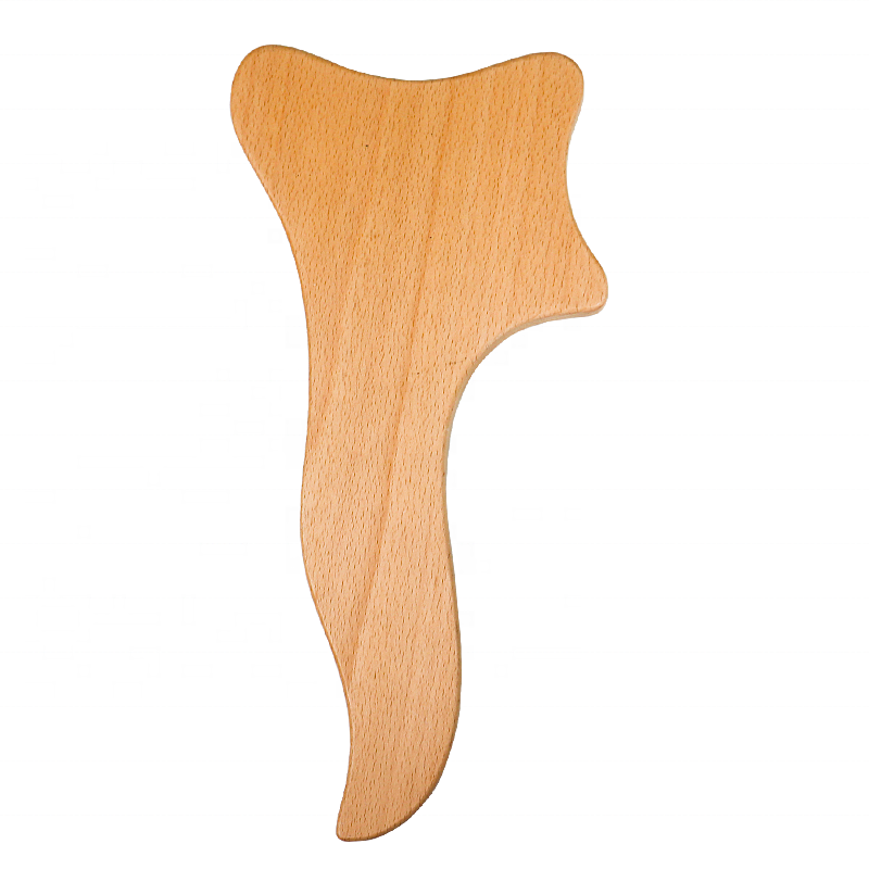 New Products Amazon Best Sell Model Wooden Scraping gua sha Therapy Massage Tool Natural wooden massage tool for body massage