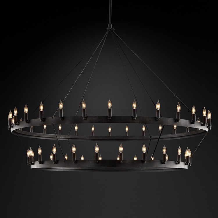 Custom Modern Luxury Ceiling Light Indoor Led Pendant Lighting Restoration Chandelier