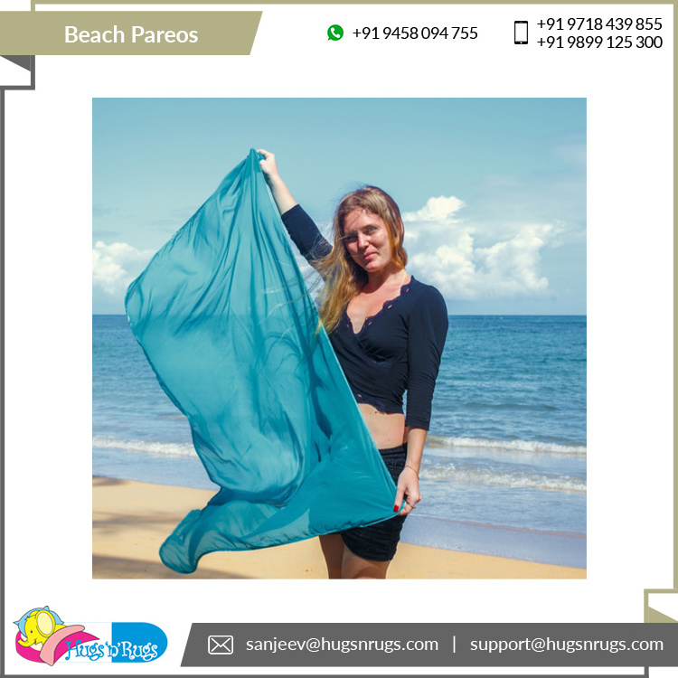 Top Quality Beach Product Printing 100% Cotton Beach Pareos Sarongs Leading Manufacturer of Top Quality Wholesale Customized