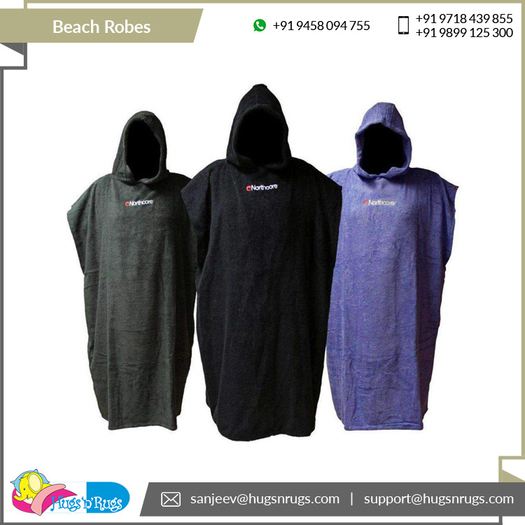 Elegant Design Wholesale Supply 100% Cotton Zero Twist Beach Robes for Bulk Purchase at Reliable Market Price....